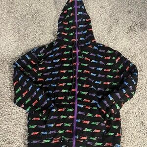 ICECREAM Billionaire Boys Club Men's Grass Allover Print Hoodie Size Medium